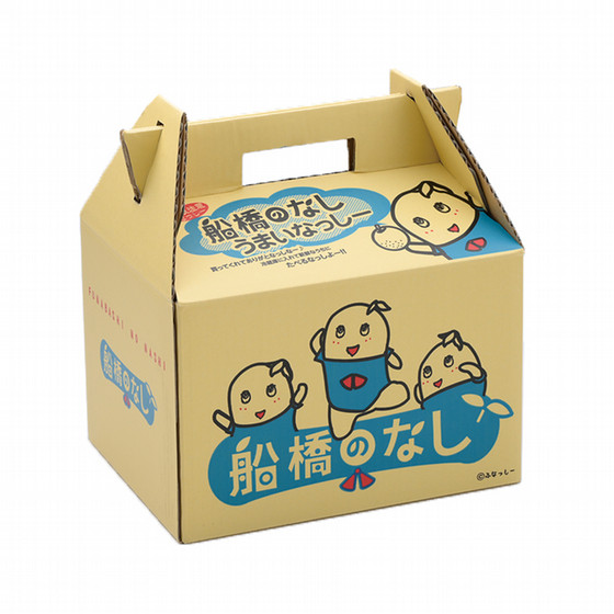 33】［ふなっしーの梨箱(船橋産)］幸水梨 約2.5kg（6～8個入り