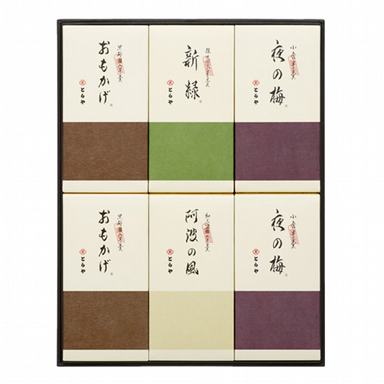 とらや］中形羊羹6本入 - 手土産セレクション - 【公式】東武百貨店