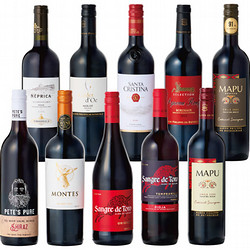 〈エノテカ〉オリジナル赤ワイン10本セット　※アサヒグループのシステム障害により、商品の販売を一時中止させて頂いております。