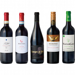 〈エノテカ〉セレクション赤ワイン5本セット　※アサヒグループのシステム障害により、商品の販売を一時中止させて頂いております。