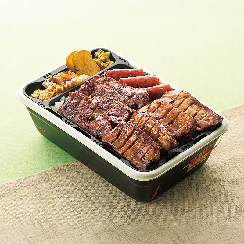 ［たんや善治郎］牛たん極太盛り合せ弁当（牛ハラミ、加熱式）