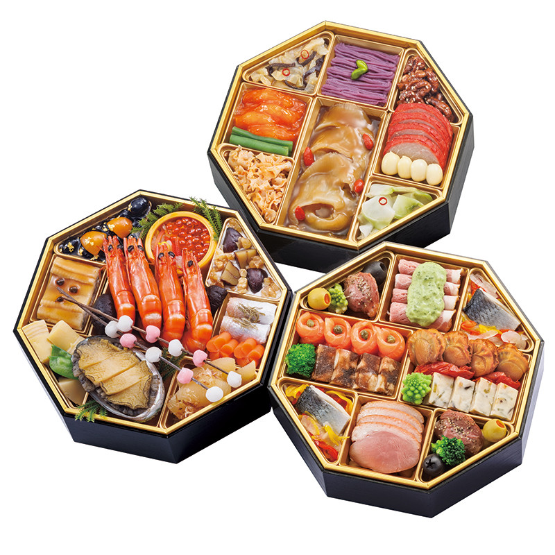 空花＆morceau＆熱海 美虎本店（和洋中）三段重