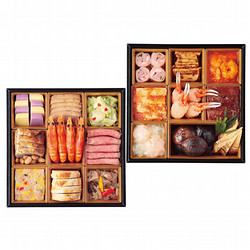 崎陽軒（中）二段重（限定シウマイ、クルミの飴炊き付）