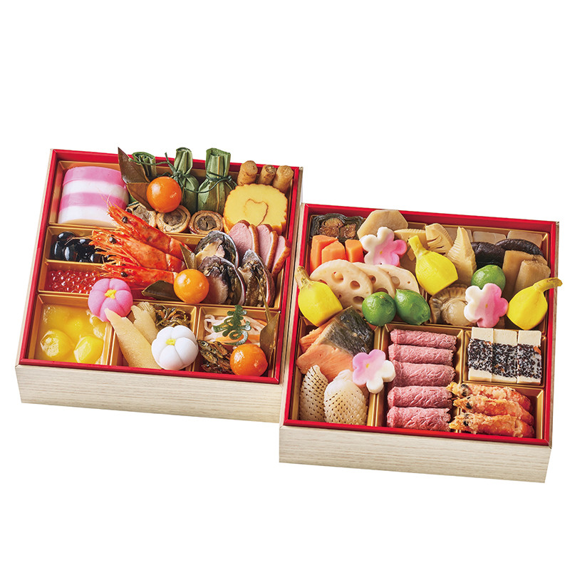 日本ばし大増（和）二段重「華」 - 令和八年 東武のおせち＜配送お届け