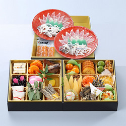 下関ふく百花 関とら本店（和）冷凍三段重「幸ふくおせち」（ふくさし付）