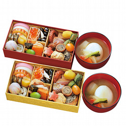 【池袋店舗お渡し】京料理 たん熊北店（和）夫婦おせち二客（京風雑煮付）