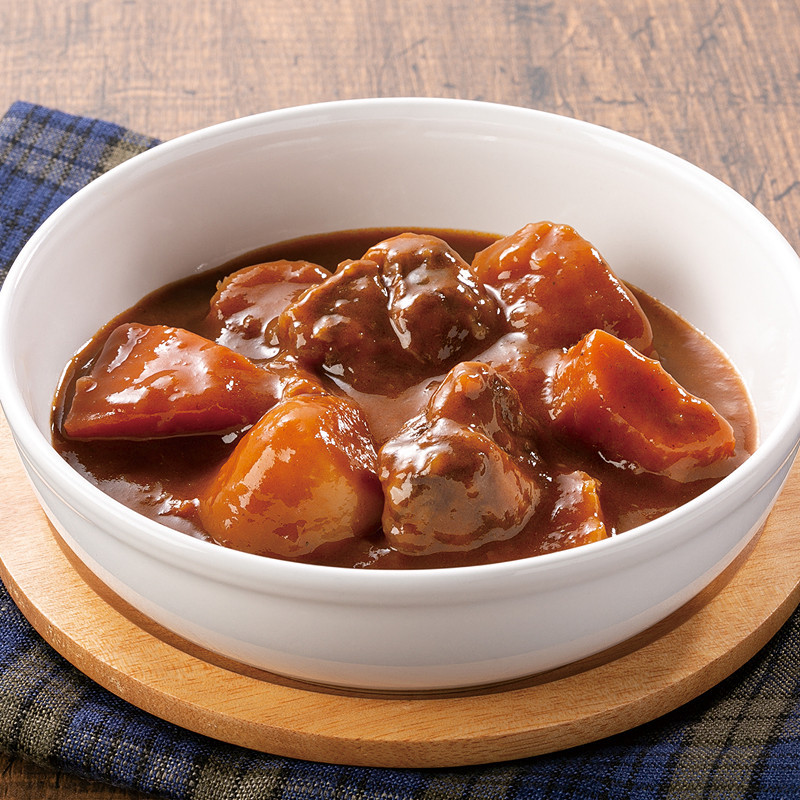 【送料込み】［そうべい］わっかない黒牛シチュー