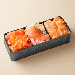 【1週目】［北海鮮 海の里］道産鮭食べ比べ弁当【池袋店舗受取】