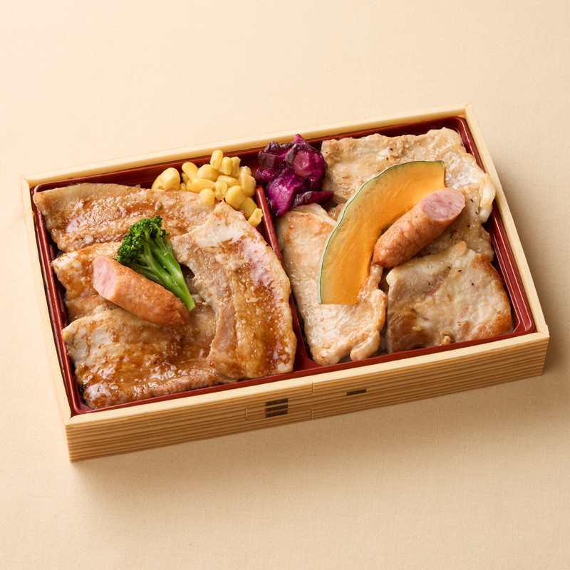 ［掛村］２種盛り合わせ豚丼