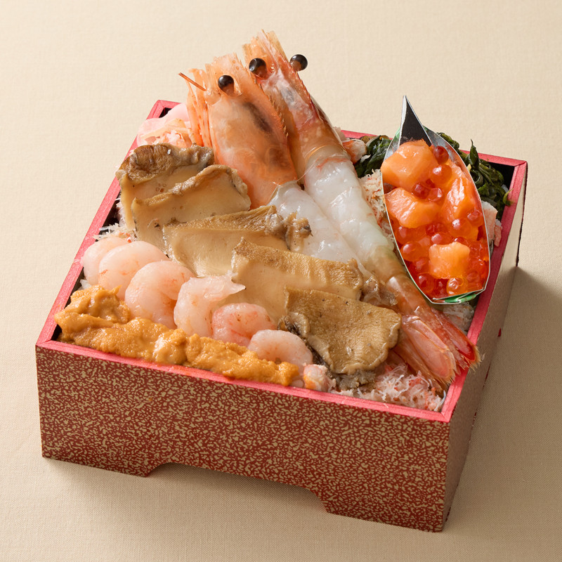 ［魚と肉と北海道 蔵］海鮮ごちそう弁当