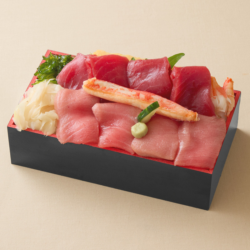 ［寿司料理 谷ふじ］マグロづくし弁当II