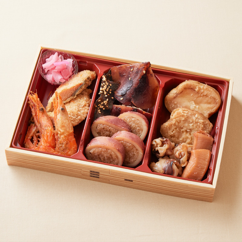 ［マーレ旭丸］漁師のいかめし 6点盛り（秋鮭）