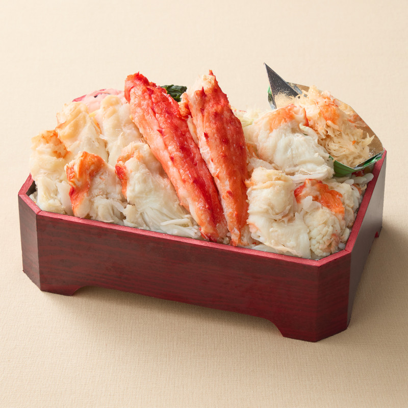 ［鱗幸食品］たらばがに肩肉づくし弁当
