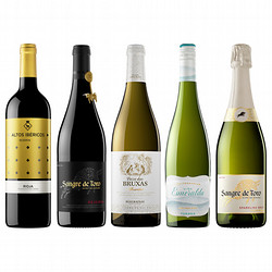 ⑩［ワインショップ・エノテカ］スペインの名門 トーレスセレクト5本セット