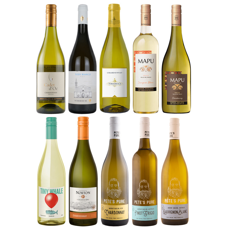 ⑬［ワインショップ・エノテカ］爽やか白ワイン10本セット - エノテカ