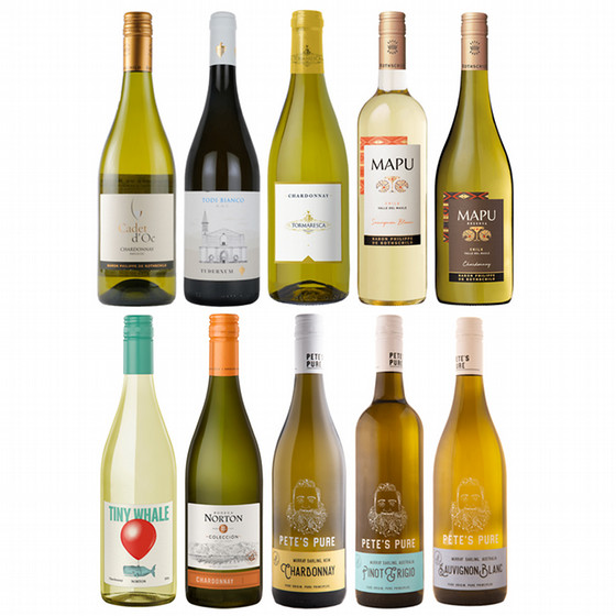 ⑬［ワインショップ・エノテカ］爽やか白ワイン10本セット - エノテカ