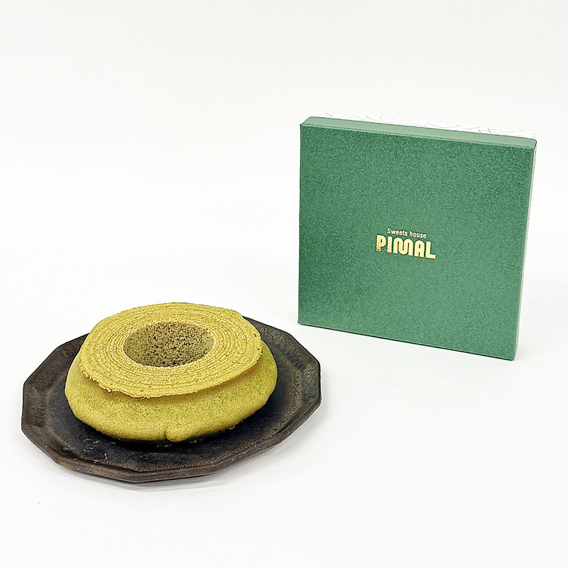 ［Sweets house PIMAL］茶師厳選 静岡抹茶バウム ハード