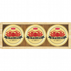〈ニッスイ〉紅ずわいがに缶詰3缶セット