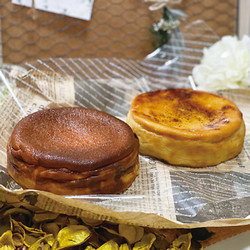 鹿児島市［キイロとキイロ］バスク芋チーズケーキ＆スイート芋チーズブリュレ食べ比べセット