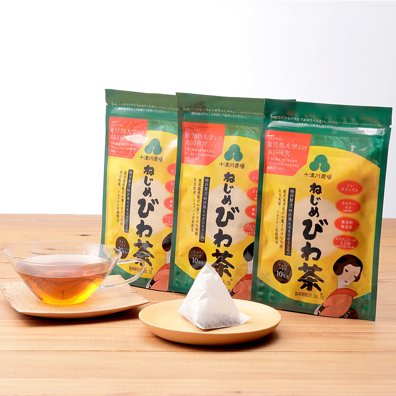 ［十津川農場］ねじめびわ茶（2gティーバッグ10包×3袋）