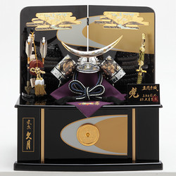 ［久月］玉鳳作兜収納飾（11676）【10％割引ご優待】