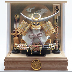 ［久月］兜取付ケース入10号上杉（K510103◎）