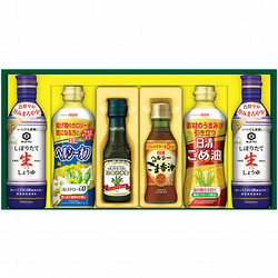 〈日清オイリオ〉ヘルシーオイル&キッコーマンしぼりたて生しょうゆギフト
