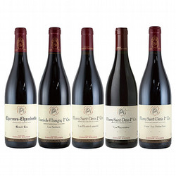 ④［リカーショップ］〈ドメーヌ ステファン マニャン〉特級畑＆1級畑 クリュ別 5本セット