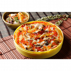 北海道蝦夷あわび・いくら・帆立松前漬【送料込み】