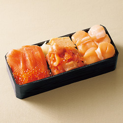【1週目】［北海鮮 海の里］道産サーモン・赤玉ホタテ弁当【池袋店舗受取】