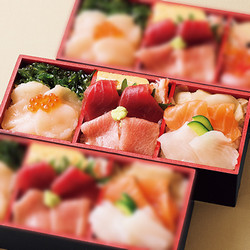 【1週目】［寿司料理 谷ふじ］三宝物語（函館サーモン・平目の昆布〆）【池袋店舗受取】