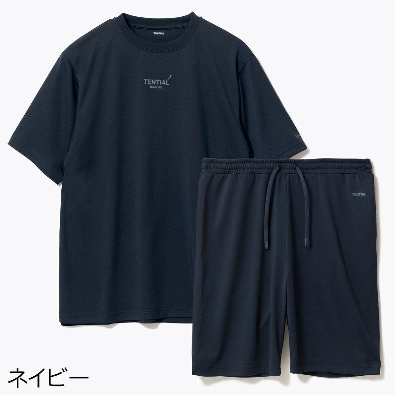 TENTIAL］BAKUNE Dry Men's上下セット（半袖Tシャツ・ショートパンツ