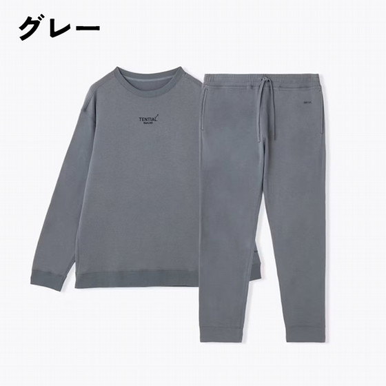 TENTIAL］BAKUNE スウェット Men's 上下セット（長袖クルーネック