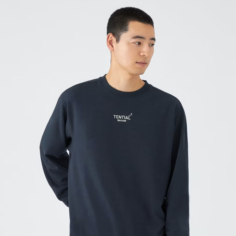 TENTIAL］BAKUNE スウェット Men's 上下セット（長袖クルーネック