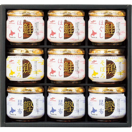 マルハニチロ〉鮭・鶏・鰹瓶詰詰合せ - 食品ギフトセール - 【公式
