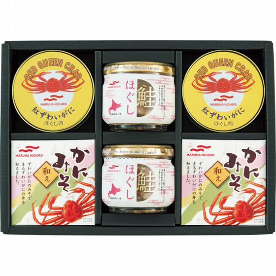 翔悟様向け商品詰め合わせ マルハニチロ〉蟹・かにみそ缶鮭瓶詰詰合せ - 食品ギフトセール