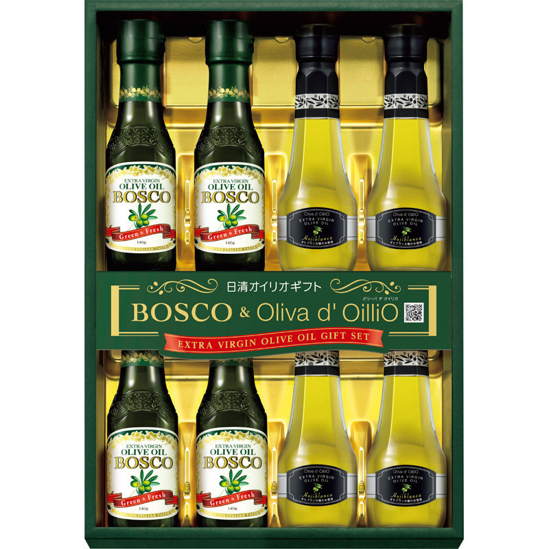 日清〉ボスコ＆オリーバデオイリオエキストラバージンオリーブオイル