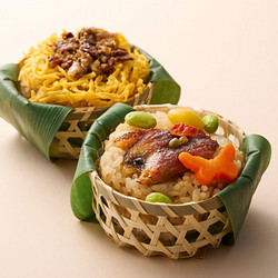 ［美濃吉］鰻と和牛の飯蒸し詰合せ（UWI-50A）【送料込み】