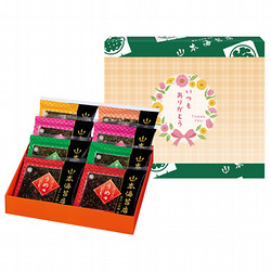 ［山本海苔店］母の日デザイン掛け紙付 具付き海苔一藻百味8袋詰合せ【池袋店舗受取】
