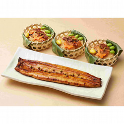 【父の日】［美濃吉］鰻蒲焼と鰻飯蒸し詰合せ（UK-80）【送料込み】