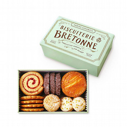 【父の日】［ビスキュイテリエ ブルトンヌ］ブルターニュ クッキーアソルティ＜缶＞（23個入）