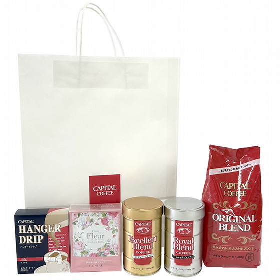 年明け配送】［キャピタルコーヒー］キャピタル新春珈琲福袋（粉