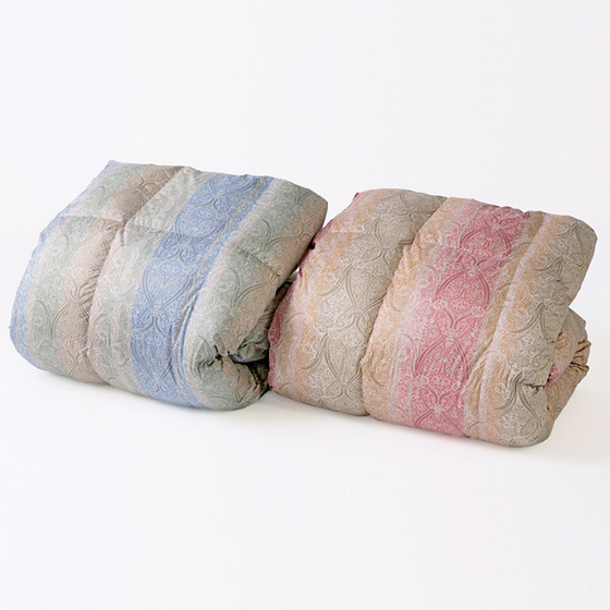 年内配送】羽毛掛けふとん（カラーの選べるカバー付） - 2026 東武の