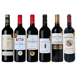 【年内配送】［リカーショップ］メドック・クリュブルジョア入り！全てボルドースペリウール以上ボルドー金賞赤6本セット