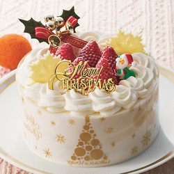 ［ガトー・ド・ボワイヤージュ］Xmas国産苺のショートケーキ4号【池袋店舗お渡し】
