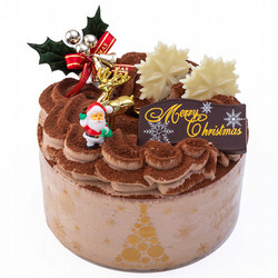 ［ガトー・ド・ボワイヤージュ］Xmasチョコレートケーキ4号【池袋店舗お渡し】