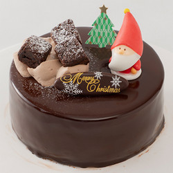 ［パステル］クリスマス チョコケーキ4号【池袋店舗お渡し】