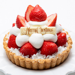 ［フルーツショップ青木］いちごのホワイトクリスマス【池袋店舗お渡し】
