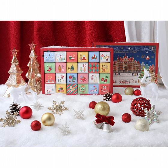 カフェ オウザン］クリスマスカレンダー キューブラスク24個入 - 2026