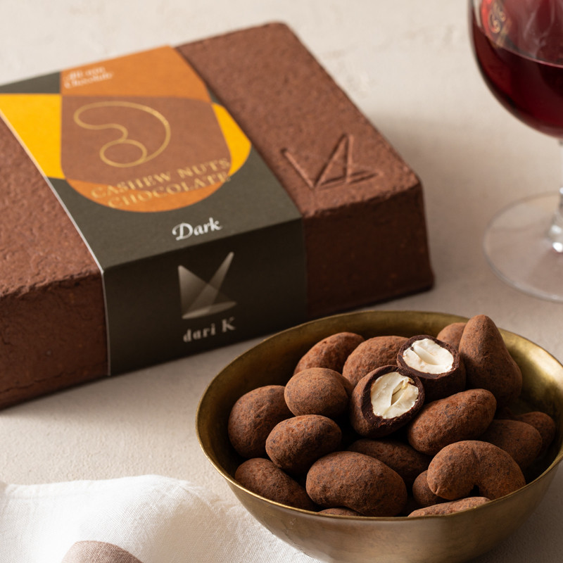 dari K（ダリケー）］カシューチョコ - 2026バレンタインお届けギフト - 【公式】東武百貨店オンラインショッピング ジェネリック ケーキボックス 20個 (9 x 9 x 2.5インチ) + ディスプレイウィンドウ付きステッカー1枚 ギフト用、ベー